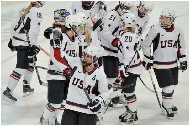 USA Hockey Team Victorious Against Chile