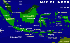 indonesia map